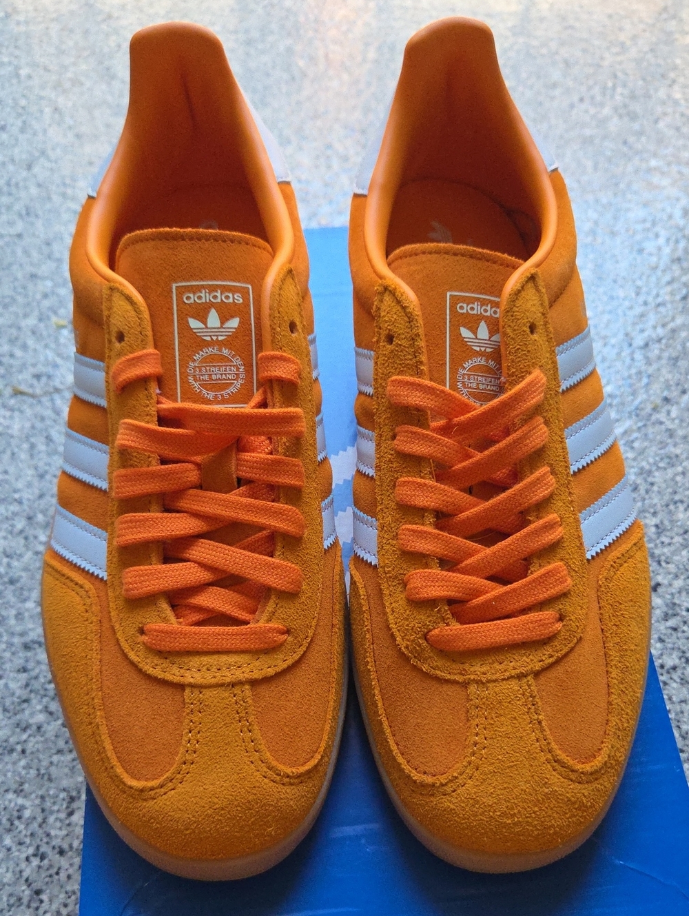 Adidas Orange Gazelle Indoor ​US Men's: 9.5​US Women's: 10.5 NEW - Picture 7 of 8